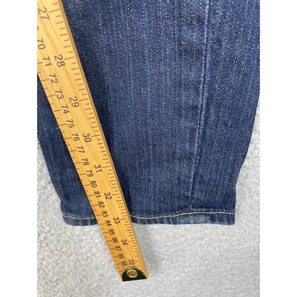 True Religion Womens Size 30 Stella Low Waisted Blue Denim Jeans - Picture 5 of 12